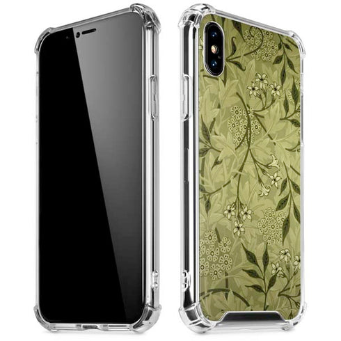 Jasmine by William Morris iPhone X/XS Clear Case