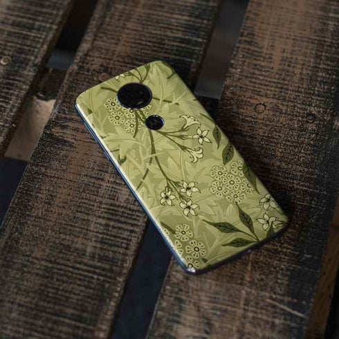 Jasmine by William Morris Moto E5 Plus Skin