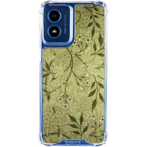 Jasmine by William Morris Moto G 5G (2024) Clear Case