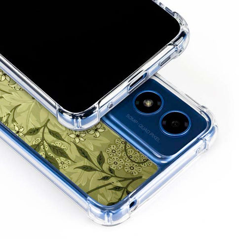 Jasmine by William Morris Moto G 5G (2024) Clear Case
