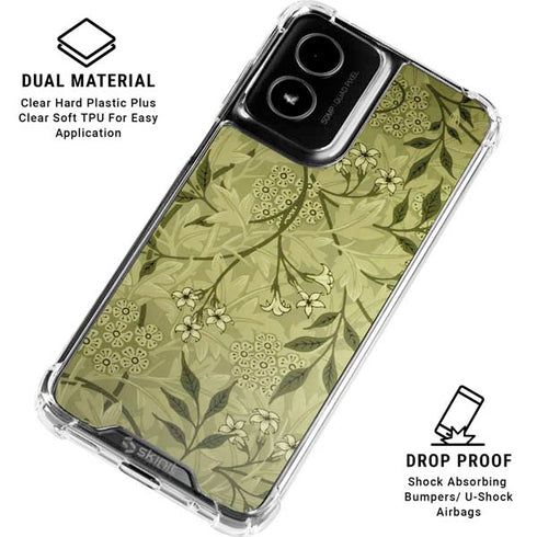 Jasmine by William Morris Moto G Power 5G (2024) Clear Case