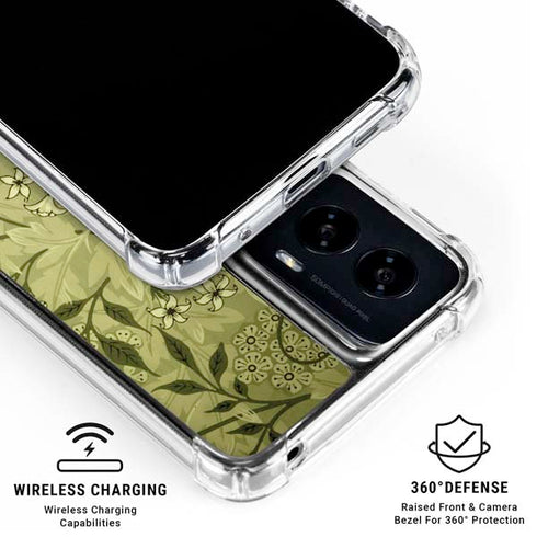 Jasmine by William Morris Moto G Power 5G (2024) Clear Case