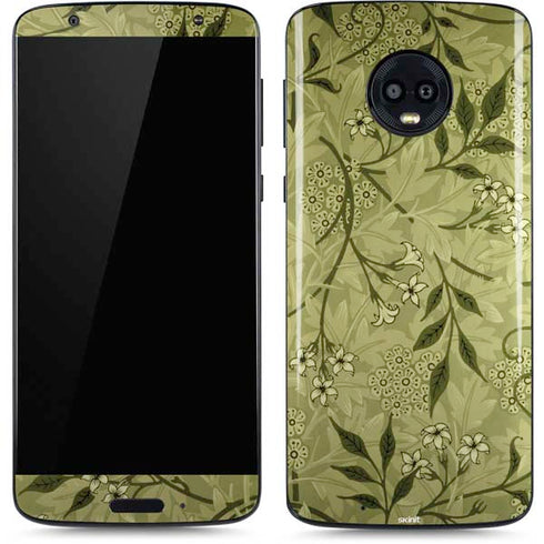 Jasmine by William Morris Moto G6 Skin