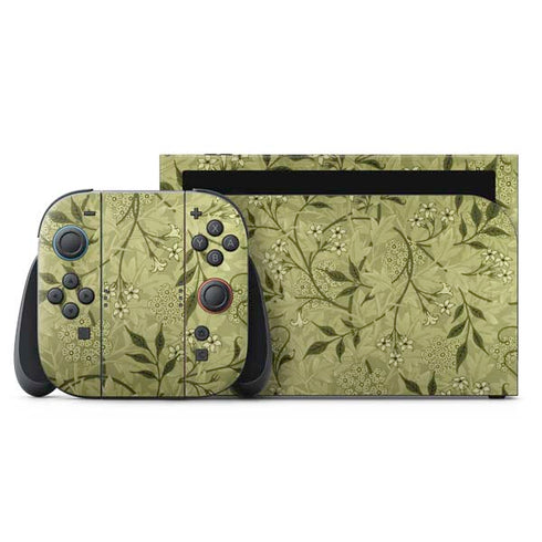 Jasmine by William Morris Nintendo Switch 2 (2025) with Joy-Con Skin
