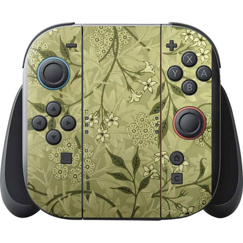 Jasmine by William Morris Nintendo Switch 2 (2025) with Joy-Con Skin