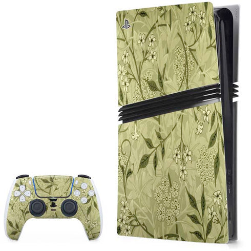 Jasmine by William Morris PS5 Pro Bundle Skin