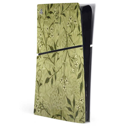 Jasmine by William Morris PS5 Slim Digital Edition Console Skin