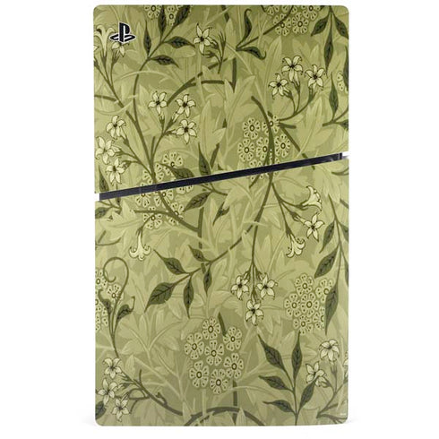 Jasmine by William Morris PS5 Slim Digital Edition Console Skin