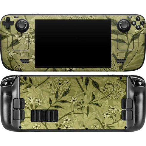 Jasmine by William Morris Steam Deck Handheld Gaming Computer OLED Skin