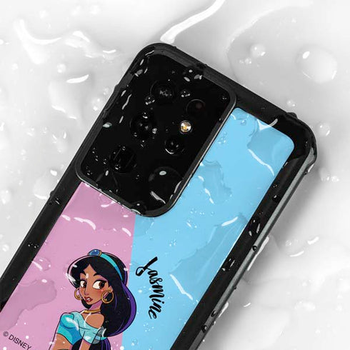Disney Jasmine Galaxy S24 Ultra Waterproof Case