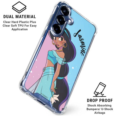 Disney Jasmine Galaxy S25 Plus Clear Case