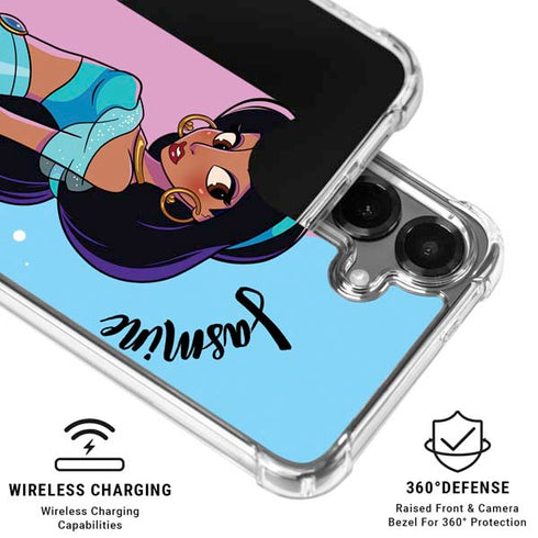 Disney Jasmine Galaxy S26 Plus Clear Case