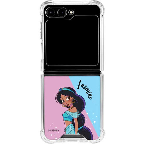 Disney Jasmine Galaxy Z Flip6 Clear Case