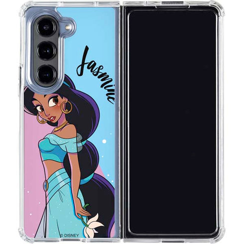 Disney Jasmine Galaxy Z Fold5 5G Clear Case