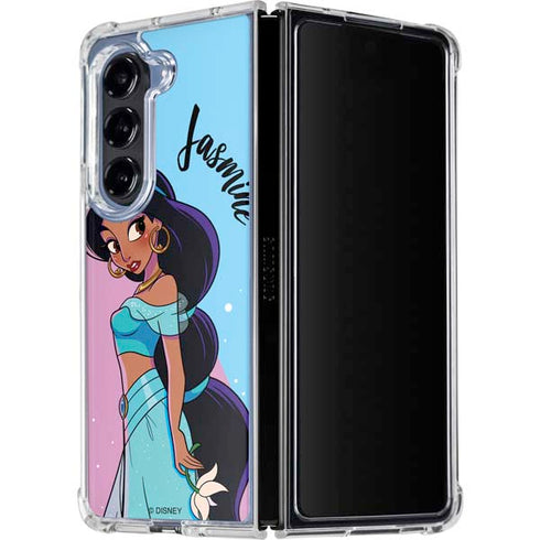 Disney Jasmine Galaxy Z Fold5 5G Clear Case