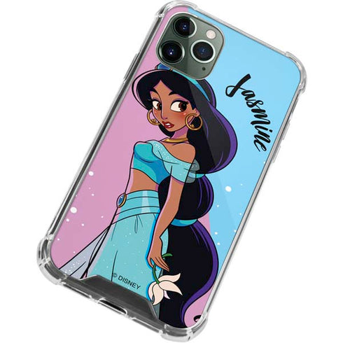 Disney Princess Jasmine Art iPhone 12 Pro Clear Case