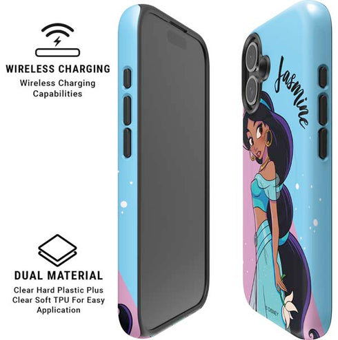 Disney Jasmine iPhone 16 Plus Magsafe Impact Case