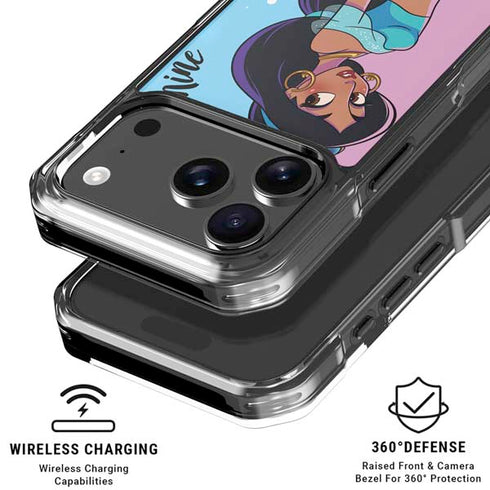 Disney Jasmine iPhone 18 Pro Clear Case