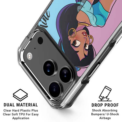 Disney Jasmine iPhone 18 Pro Clear Case