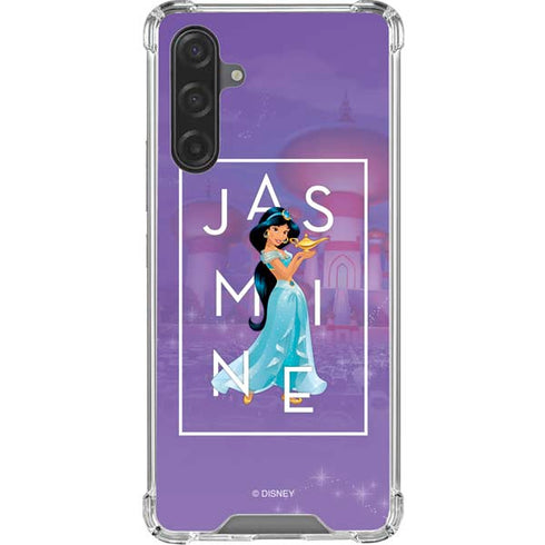 Disney Princess Jasmine Magic Lamp Galaxy A17 Clear Case