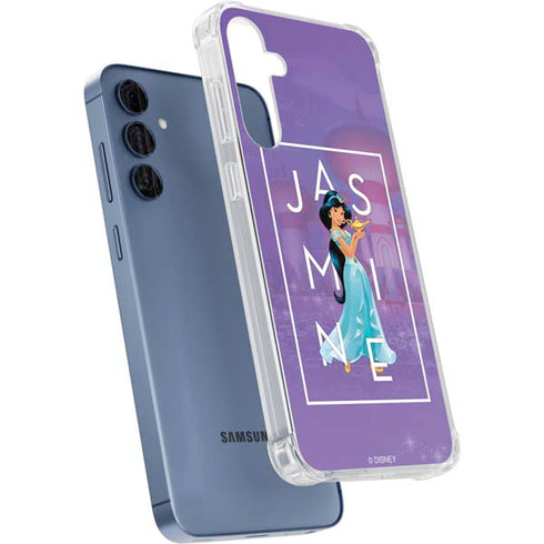 Disney Princess Jasmine Magic Lamp Galaxy A55 5G Clear Case