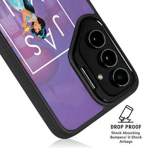 Disney Princess Jasmine Magic Lamp Galaxy S25 Kickstand Case