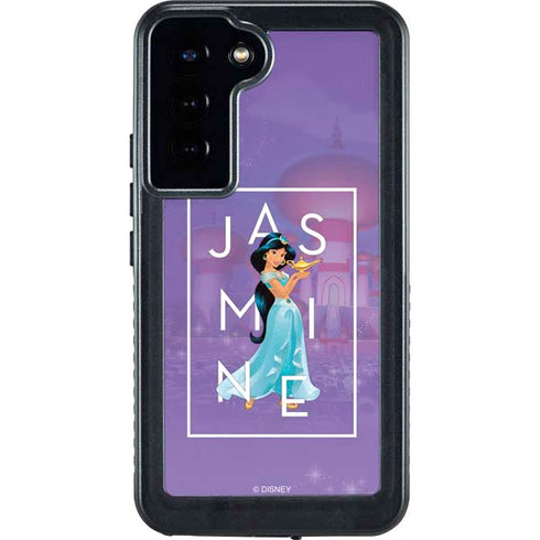 Disney Princess Jasmine Magic Lamp Galaxy S24 Plus Waterproof Case