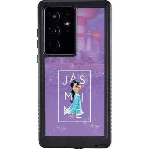 Disney Princess Jasmine Magic Lamp Galaxy S24 Ultra Waterproof Case