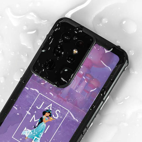 Disney Princess Jasmine Magic Lamp Galaxy S24 Ultra Waterproof Case