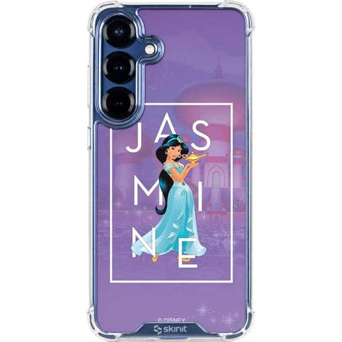Disney Princess Jasmine Magic Lamp Galaxy S25 Plus Clear Case