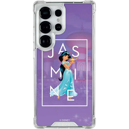 Disney Princess Jasmine Magic Lamp Galaxy S25 Ultra Clear Case