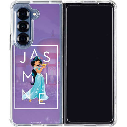 Disney Princess Jasmine Magic Lamp Galaxy Z Fold6 Clear Case