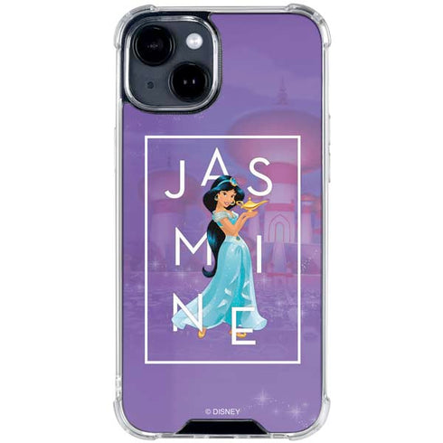 Disney Princess Jasmine Magic Lamp iPhone 15 Clear Case