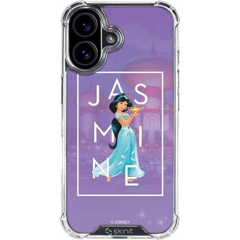 Disney Princess Jasmine Magic Lamp iPhone 16 Clear Case