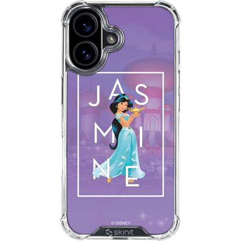 Disney Princess Jasmine Magic Lamp iPhone 16 Plus Clear Case