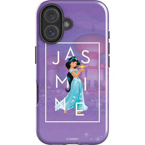 Disney Princess Jasmine Magic Lamp iPhone 16 Plus Impact Case