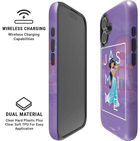 Disney Princess Jasmine Magic Lamp iPhone 16 Plus Magsafe Impact Case