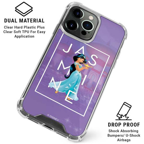Disney Princess Jasmine Magic Lamp iPhone 16 Pro Max Clear Case