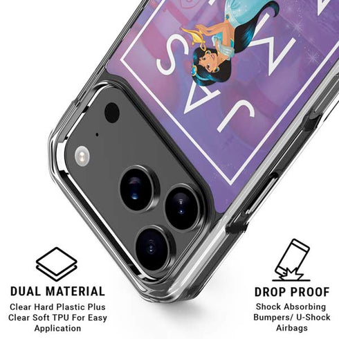 Disney Princess Jasmine Magic Lamp iPhone 18 Pro Clear Case
