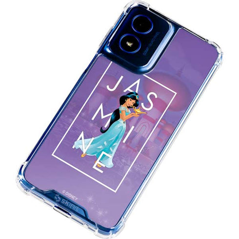 Disney Princess Jasmine Magic Lamp Moto G 5G (2024) Clear Case