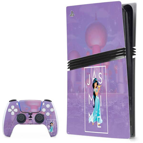 Disney Princess Jasmine Magic Lamp PlayStation PS5 Skins
