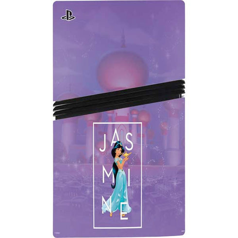 Disney Princess Jasmine Magic Lamp PS5 Pro Console Skin