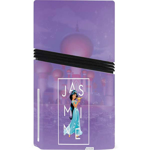 Disney Princess Jasmine Magic Lamp PS5 Pro Disk Console Skin