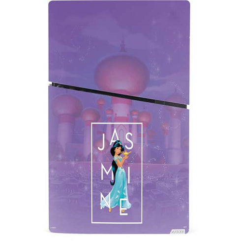 Disney Princess Jasmine Magic Lamp PS5 Slim Digital Edition Console Skin