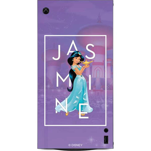 Disney Princess Jasmine Magic Lamp XBox Series X Digital Edition Console Skin