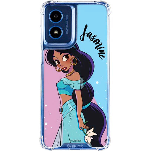 Disney Jasmine Moto G Play 4G (2024) Clear Case