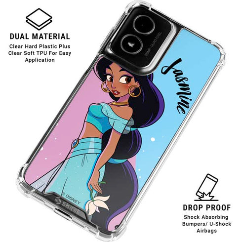 Disney Jasmine Moto G Power 5G (2024) Clear Case