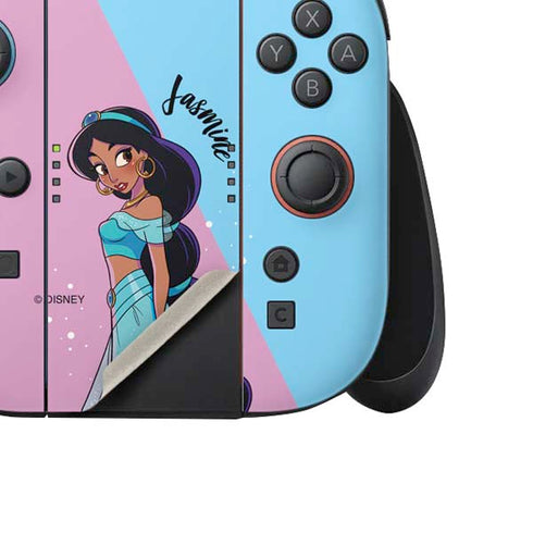 Disney Jasmine Nintendo Switch 2 (2025) Joy-Con Controller Skin