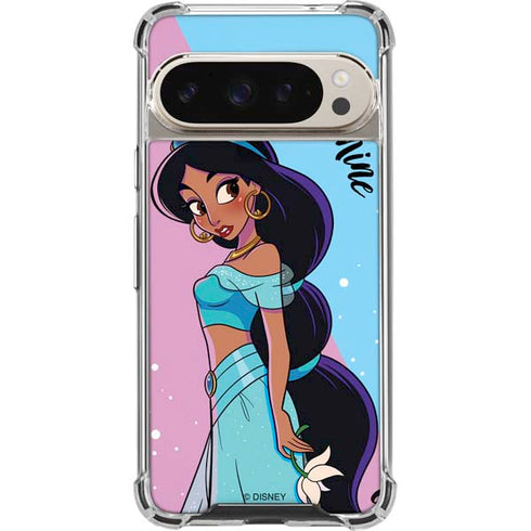Disney Jasmine Pixel 9 Pro XL Clear Case