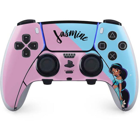 Disney Princess Jasmine Art PS5 DualSense Edge Pro Controller Skin